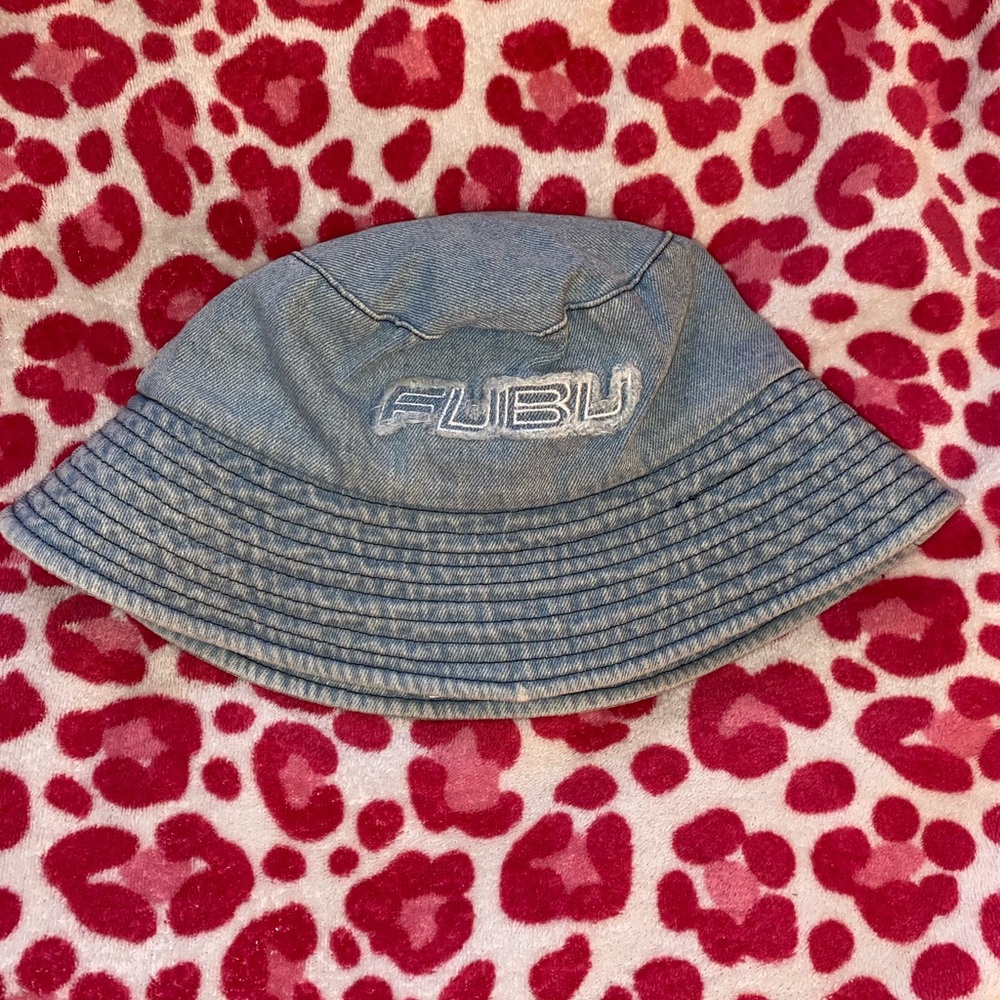 Fubu denim bucket hat